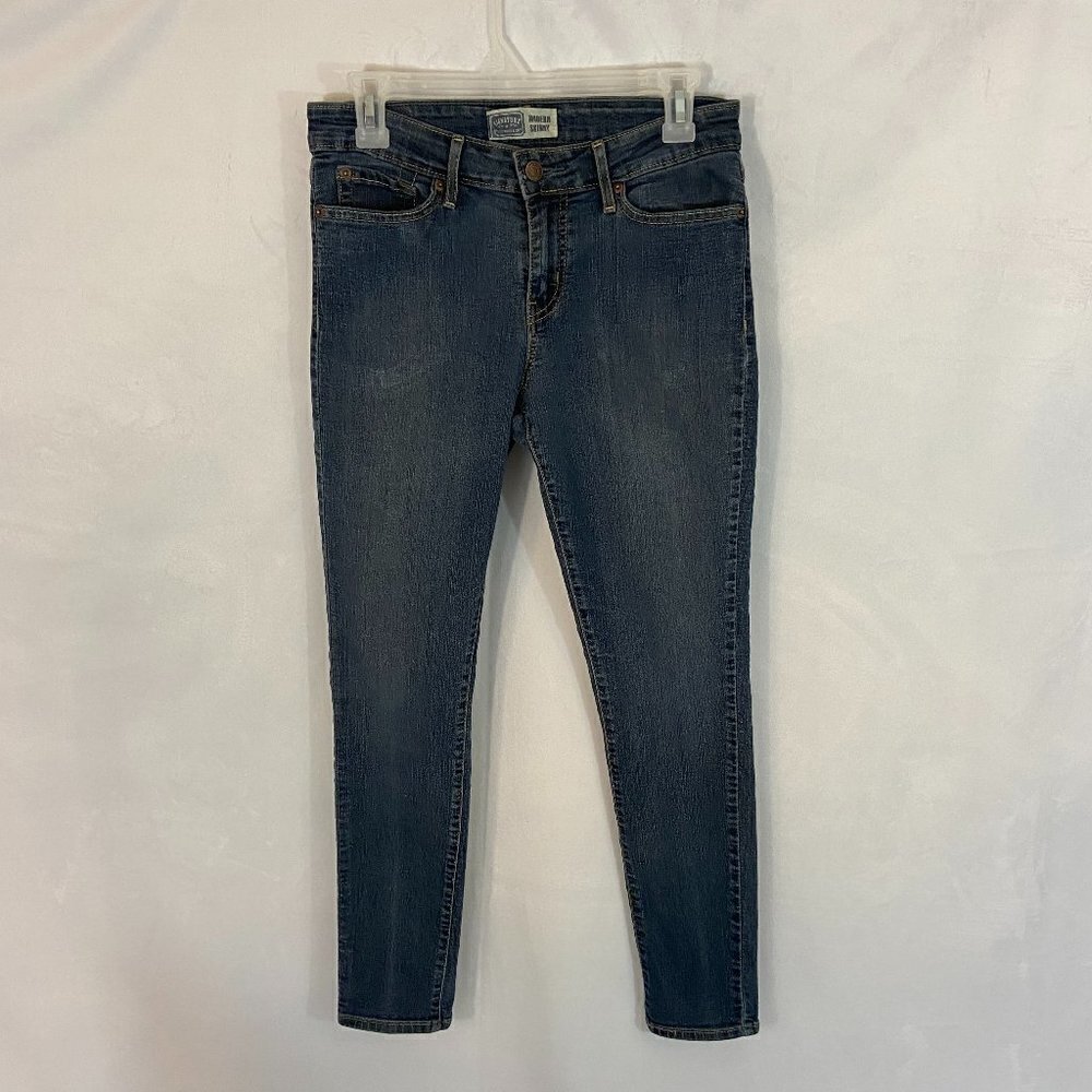 Levi's Signature Modern Skinny Jeans Women's Size 8 (28 x 27) Mid Rise Stretch